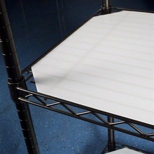 Shelving Inc. 18" d x 42" w Translucent Wire Shelf Liners, 4 Count