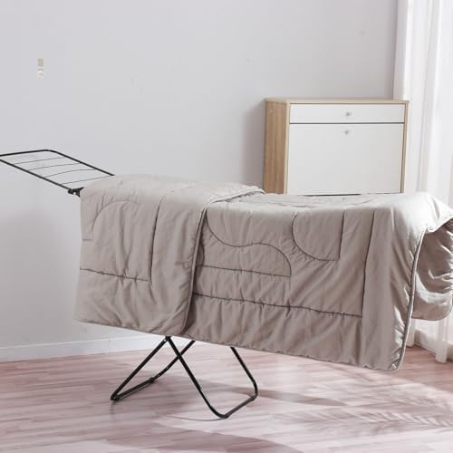 Foldable Laundry Drying Rack for Clothes Towels Dolls, Portable Shoes & C...