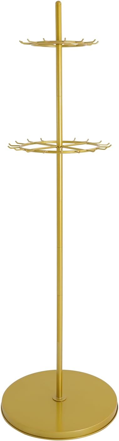 Floor Standing Belt Display Rack , 66in Height Display Stands for Belts