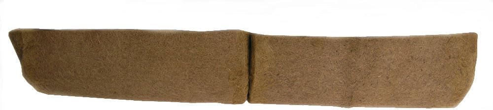 44 inch Long Molded Coco Fiber Liner for Window Hayrack Planters 44x10x10