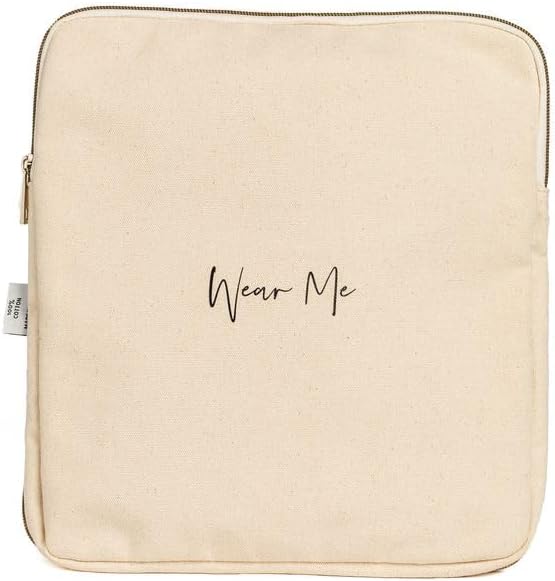 Two-Sided Travel Laundry Bag/Packing Cube for Travel (NATURAL)