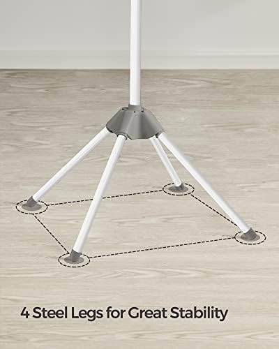 SONGMICS Clothes Drying Rack, 72.8-Inch Drying Rack, 3 Rotatable Arms