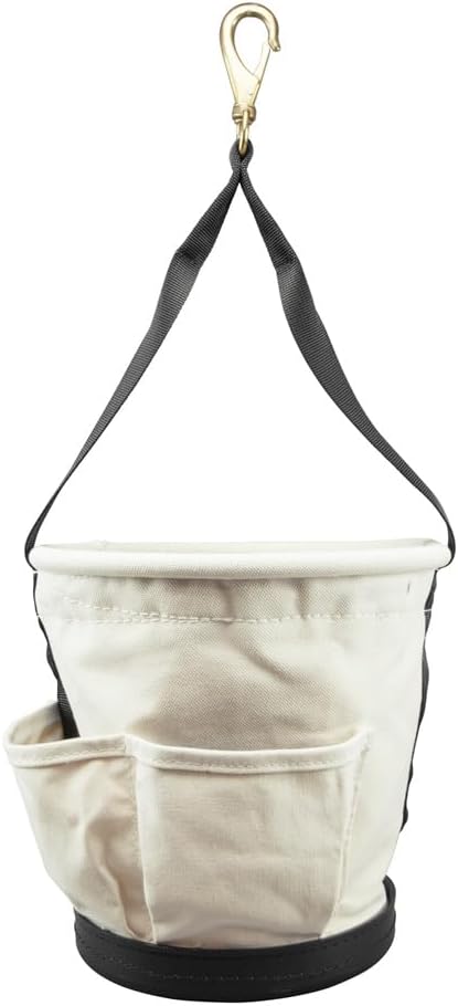 Klein Tools 5171PS Heavy-Duty Tapered Wall Bucket 4 Pockets