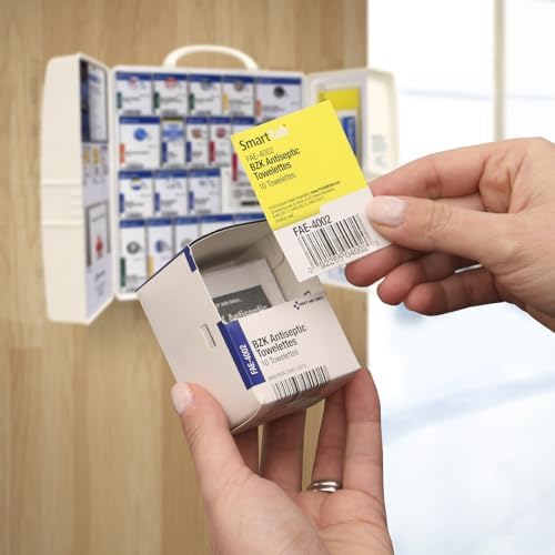 SmartCompliance 50-Person OSHA First Aid Cabinet with Medications