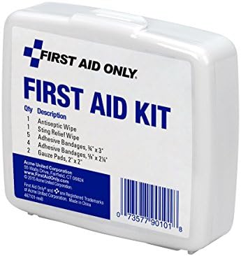 First Aid Only PhysiciansCare On-The-Go Emergency First Aid Kit for Home, Wor...