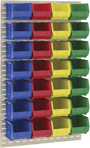 Akro-Mils 30239 AkroBins Plastic Storage Bins, 11"x8"x7", blue...