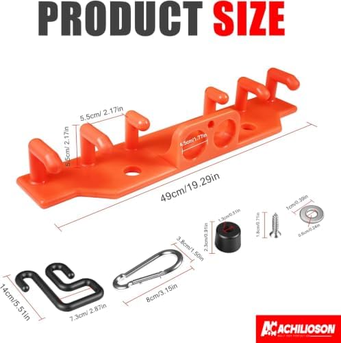 Lineman Tool Board, Bucket Truck Tool Organizer with 2" & 3" Ae...