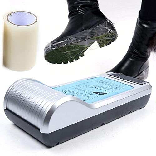 Shoe Cover Machine, + 300 pairs ABS Plastic Shoe Film, GDAE10 Automatic Dispo...