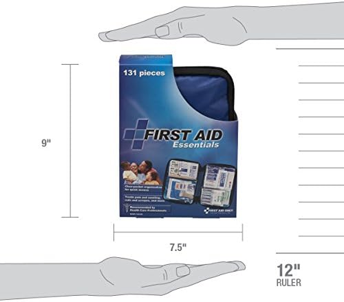 First Aid Only FAO-428 All-Purpose Emergency First Aid Kit for Home, Car, Tra...