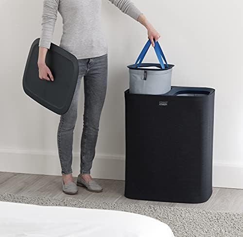 Joseph Joseph Tota 90 liter/23.8 gallon Laundry Hamper Separation Basket with...