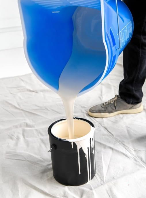 5-Gallon Bucket with Paint Tray, Dustpan Edge, Pour Spout, 3-Pack