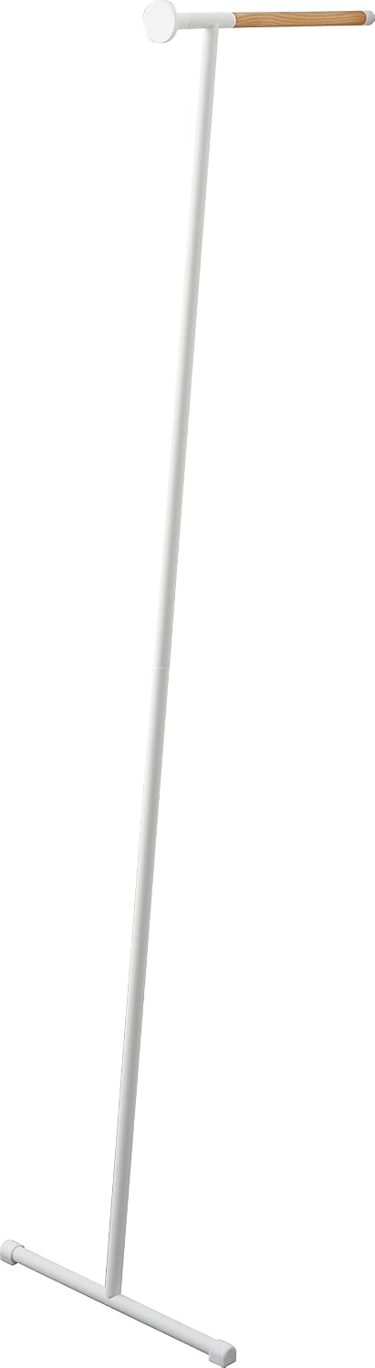 YAMAZAKI Home Tower Clothes Ironer Steamer Hanger Drying Rack Wall Leaning St...
