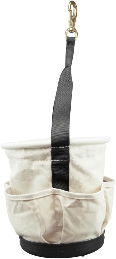 Klein Tools 5171PS Heavy-Duty Tapered Wall Bucket 4 Pockets