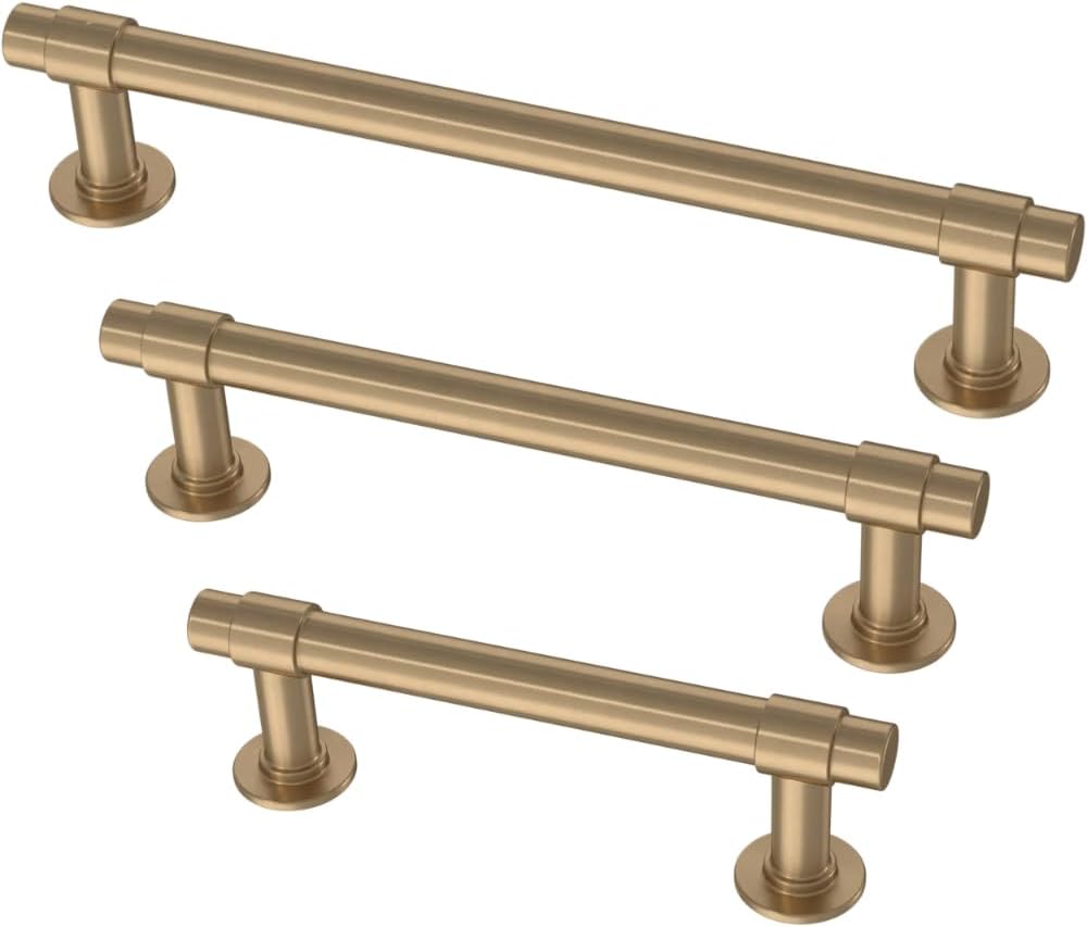 Franklin Brass Bar (20-Pack) Cabinet Handles 3" Hole Center Pulls | Cham...