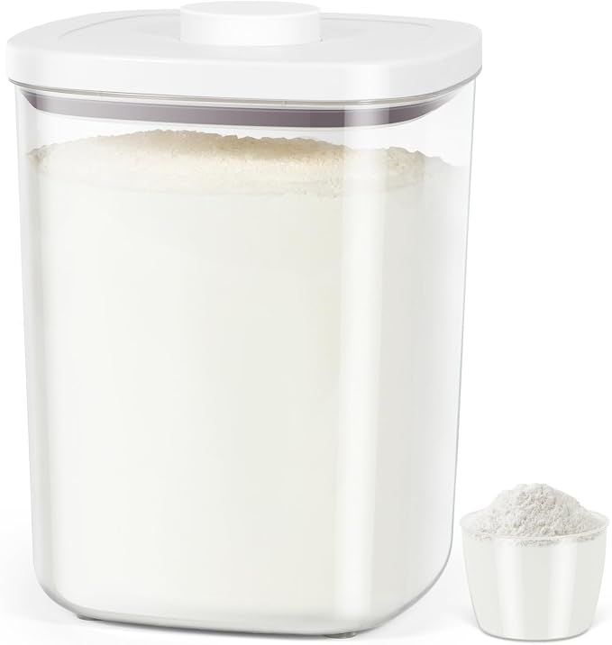 Airtight Rice Container 25 Lbs, Dry Food Holder