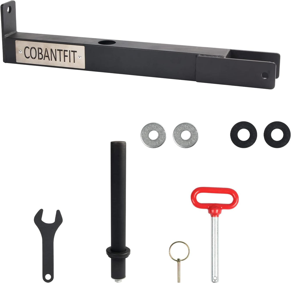 14’’ Long Post Length Belt Squat Attachment for Racks Fits 2" x 2",...