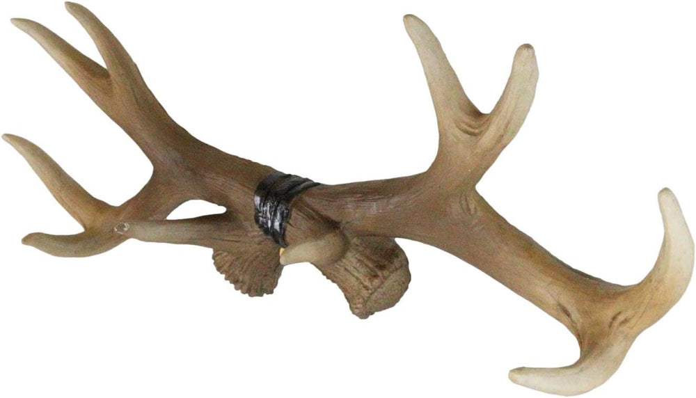 Ebros Gift Rustic Hunter's 10 Point Stag Deer Antlers Rack Wall Plaque 17...