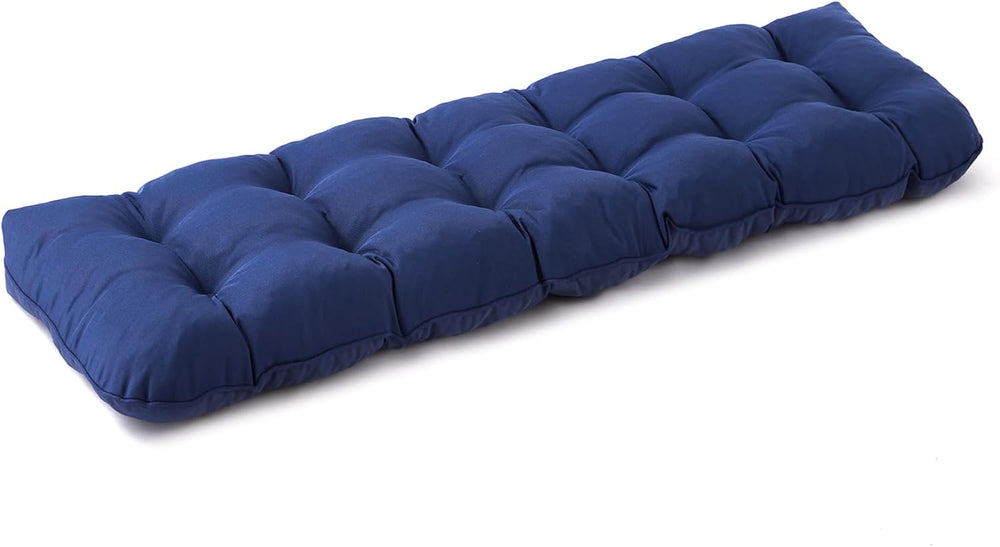 Outdoor Bench Cushion, 48x18x5 Inch, Navy Blue