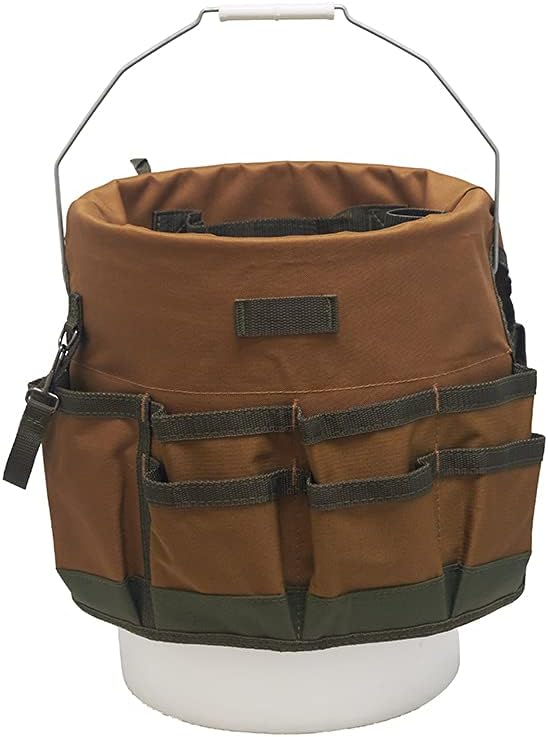 Bucket Boss The Bucketeer Bucket Tool Organizer in Brown, 10030 and Plano 5 G...