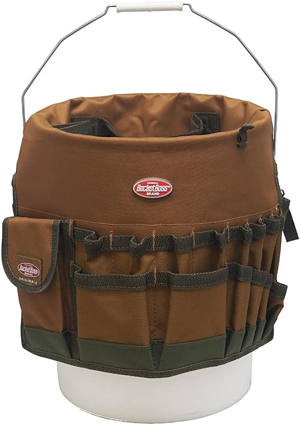 Bucket Boss The Bucketeer Bucket Tool Organizer in Brown, 10030 and Plano 5 G...