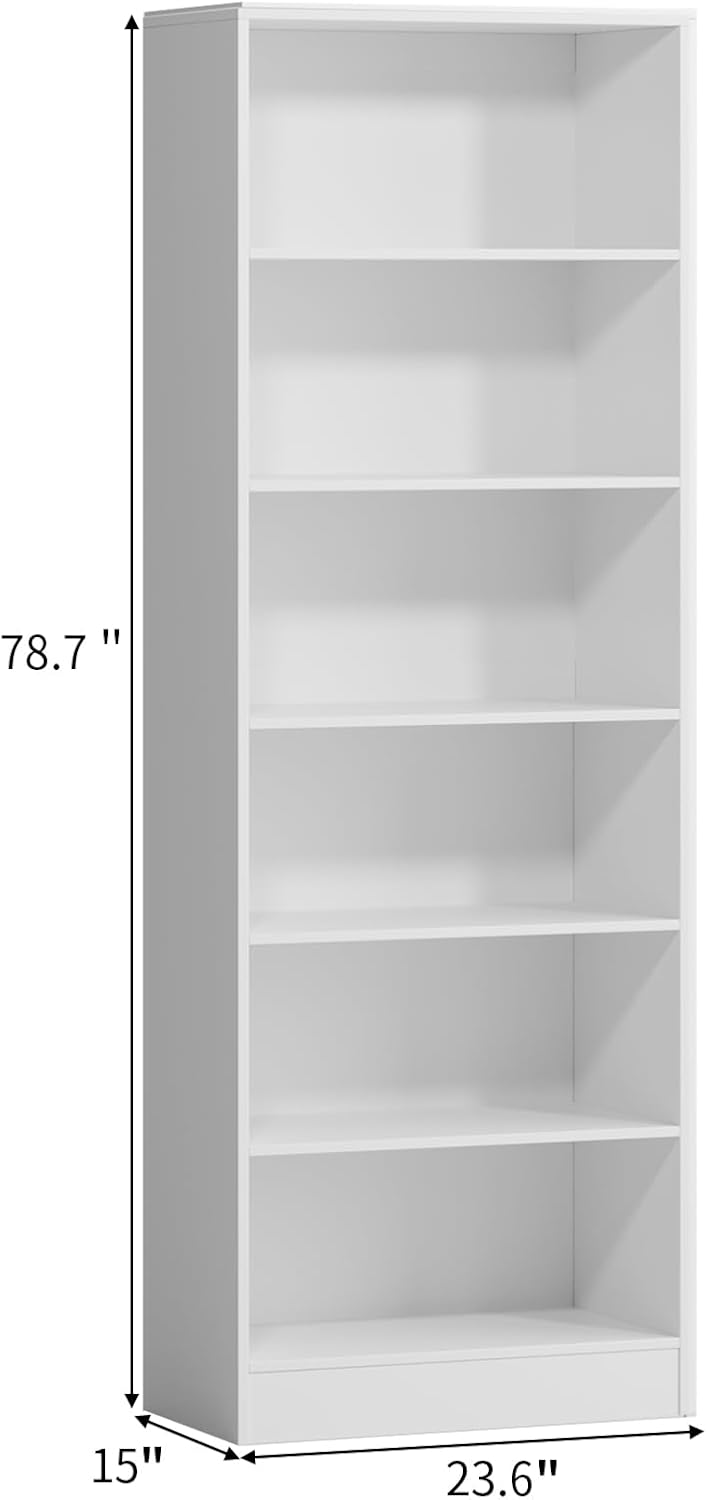 VOWNER 25'' Closet Organizer System with 5 Adjustable Shelves