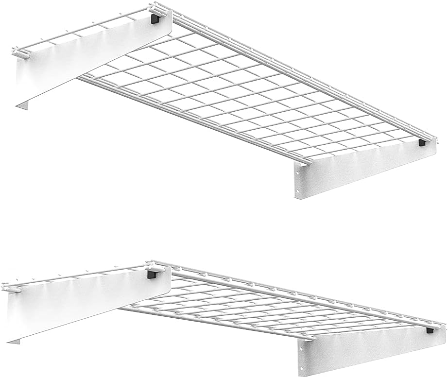 Wallmaster 15x45 Garage Wall Mount Shelves Heavy Duty Storage Shelves