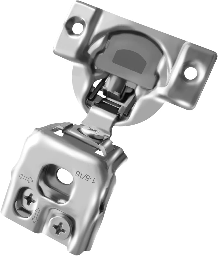 Berta, 30-Pack 1-5/16" Overlay 105° Soft Close Face Frame Cabinet Hinges