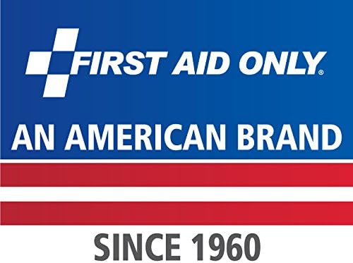 First Aid Only 90755 ANSI A 2015 and OSHA Compliant First Aid Kit, 10-Person ...