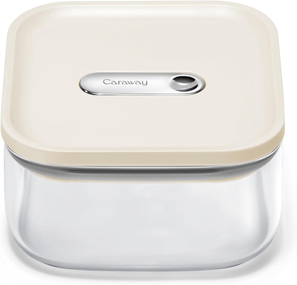 Caraway 1qt Glass Airtight Food Storage Container