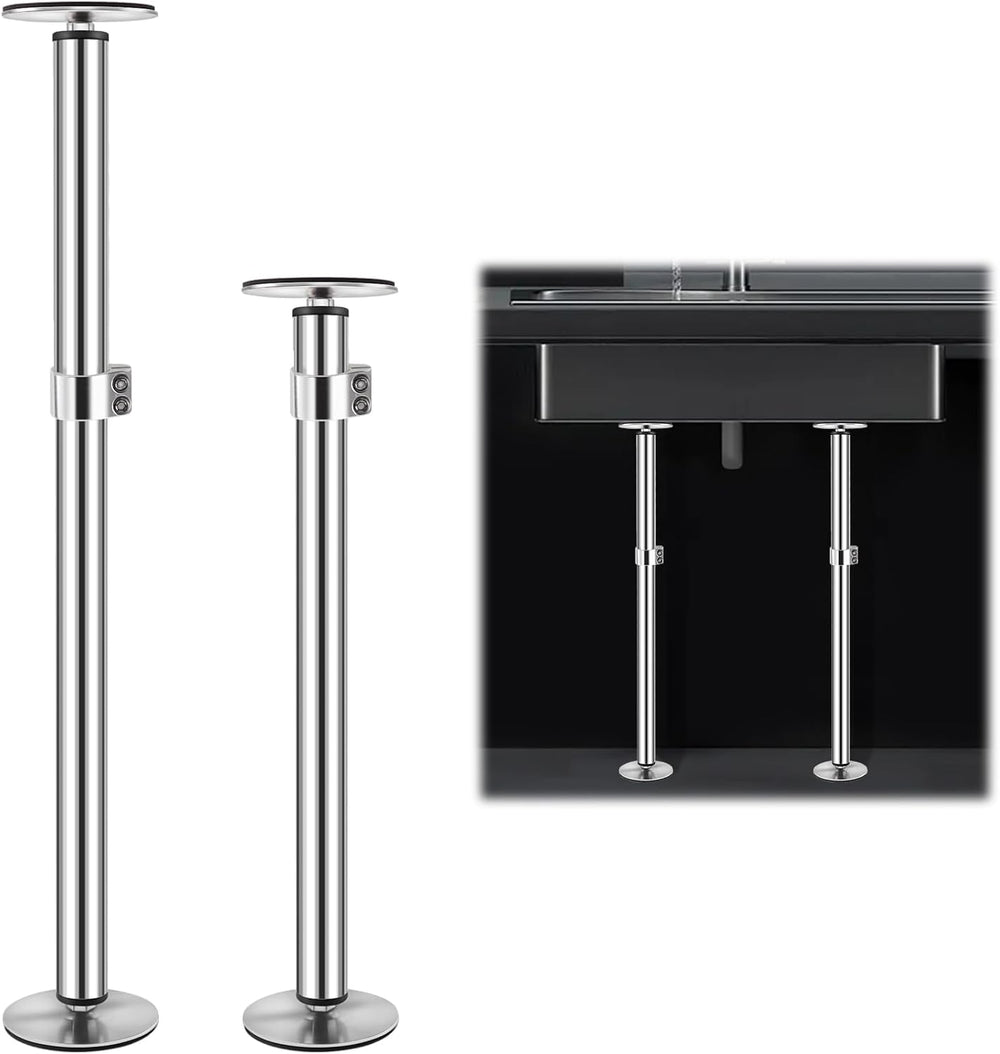 Undermount Sink Brackets, Stainless Steel, 2 Pack