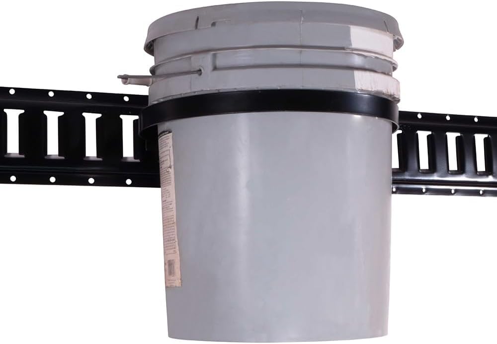 Mytee Products E-Track Bucket Holder - Enclosed Trailer 5 Gallon Holder - Acc...