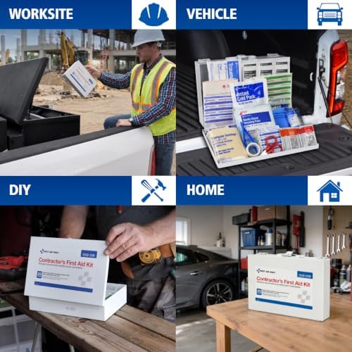 First Aid Only 25-Person Contractor First Aid Kit for Jobsites