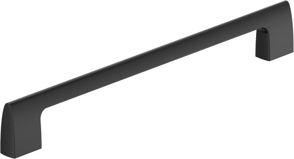 Amerock 10-1/16" Riva Matte Black Drawer Pull