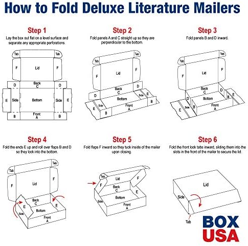 Box USA 12" Deluxe Shipping Boxes 12"L x 12"W x 4"H, 50-P...