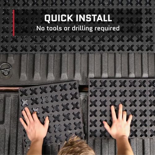 Tmat Truck Bed Organizer Storage System Slide Out Mat (Desert Tan, 5'0&qu...