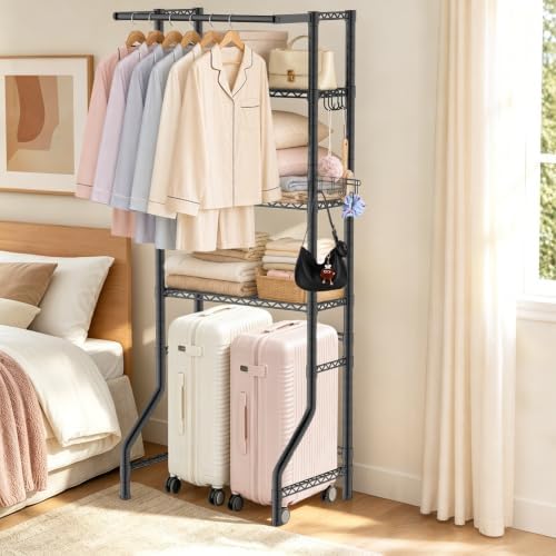 Over the Washer and Dryer Storage Shelf,Freestanding Laundry Room Organizer