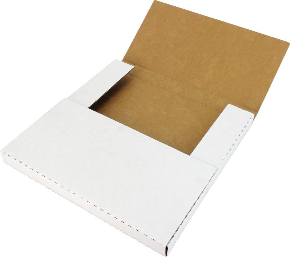 (25) White Vinyl Record LP Shipping Mailer Boxes - Holds 1 to 3 12" Reco...