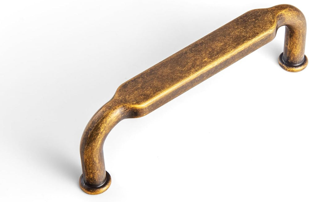 Goo-Ki 6 Pack Antique Brass Cabinet Pulls Zinc Alloy Drawer Pulls, 3 Inch Hol...
