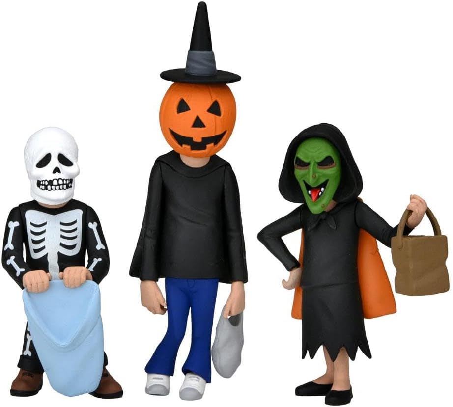 NECA Halloween 3 TOONY Terrors Trick OR TREATERS 6IN Figure 3PK