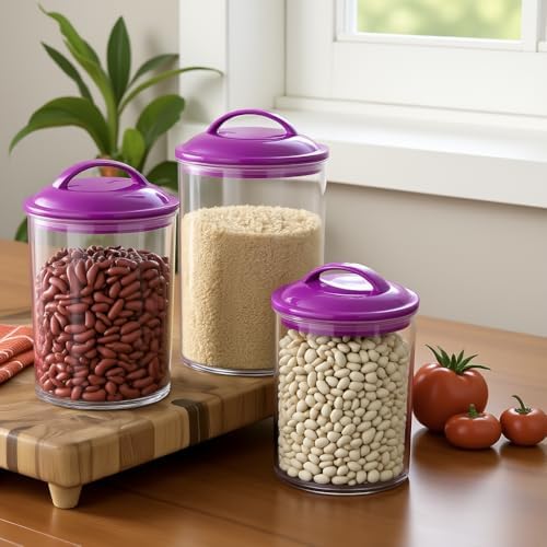 Reston Lloyd Food Storage Containers, BPA Free Airtight Canisters for Cereal,...