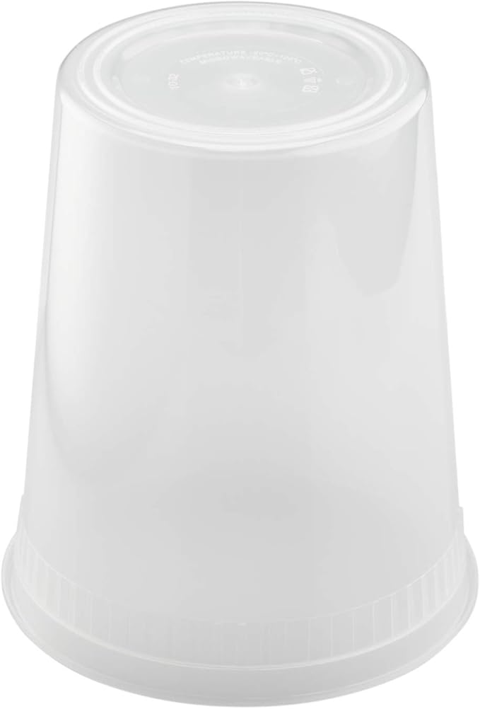Karat Clear PP Injection Molded Round Deli Containers (240 ct)