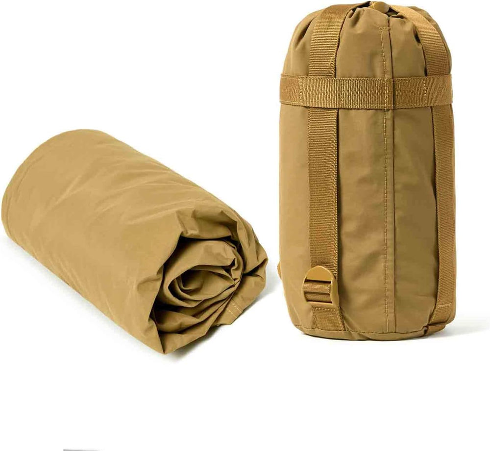 AKMAX Military Bivy Cover Sack Waterproof Sleeping Bag Shell Shelter Coyote