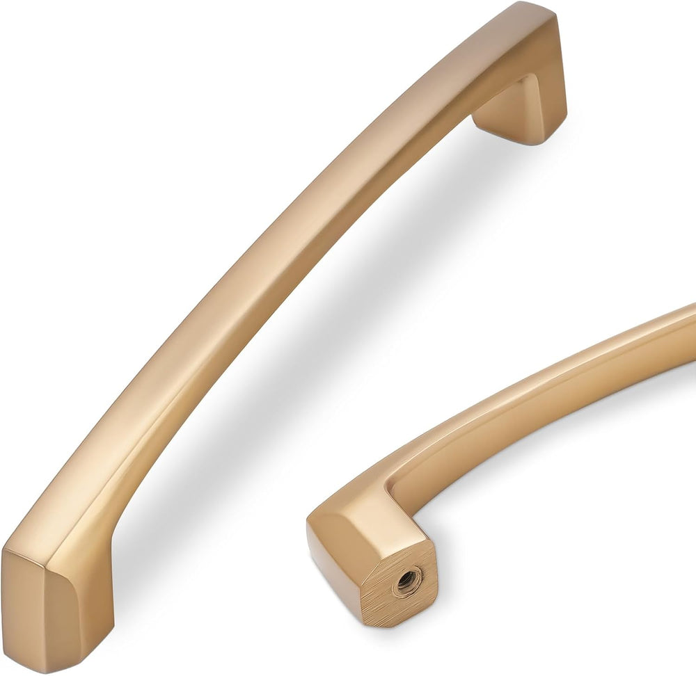 10 Pack 5 Inch(128mm) Champagne Bronze Cabinet Handles Champagne Kitchen Cabi...