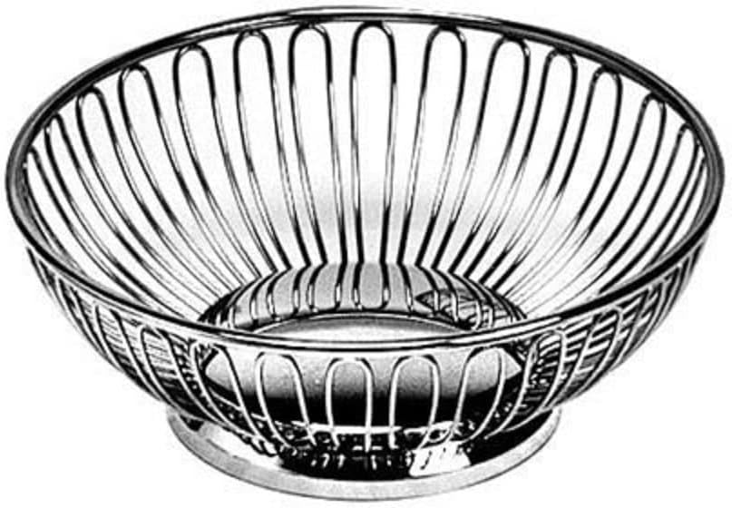 American Metalcraft BSS8 8" Stainless Steel Round Basket