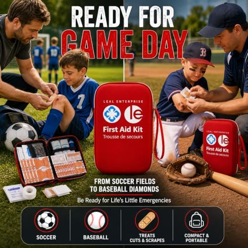 Leal 400-Piece First Aid & Survival Kit for Home, Office, Car & Camping