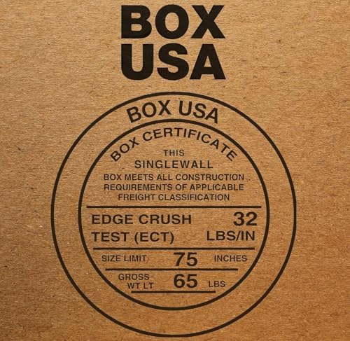 BOX USA Shipping Boxes Medium 12"L x 10"W x 8"H 25-Pack - Corr...