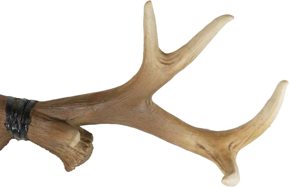 Ebros Gift Rustic Hunter's 10 Point Stag Deer Antlers Rack Wall Plaque 17...
