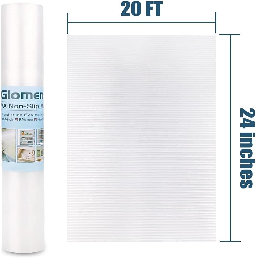 Shelf Liner, Non-Slip Cabinet Liner, Washable Oil-Proof for Kitchen Cabinet, ...