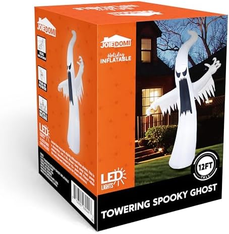 Joiedomi 12 FT Halloween Inflatables Outdoor Decorations, Scary Ghost Hallowe...