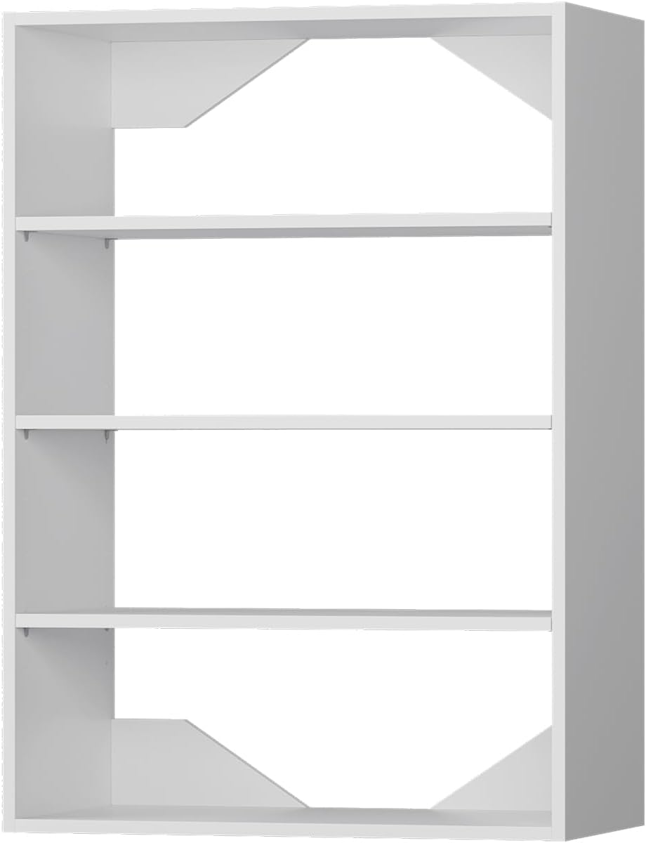 Short Tower Closet Unit, Modular Closet System, Wood Closet System Organizer ...